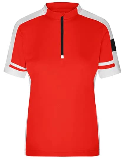 Ladies´ Bike-T Half Zip - Red