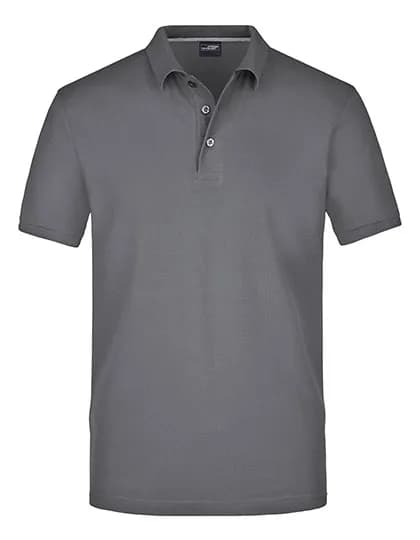 Men´s Pima Polo - Carbon