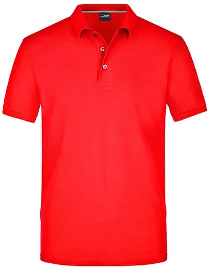 Men´s Pima Polo - Light Red
