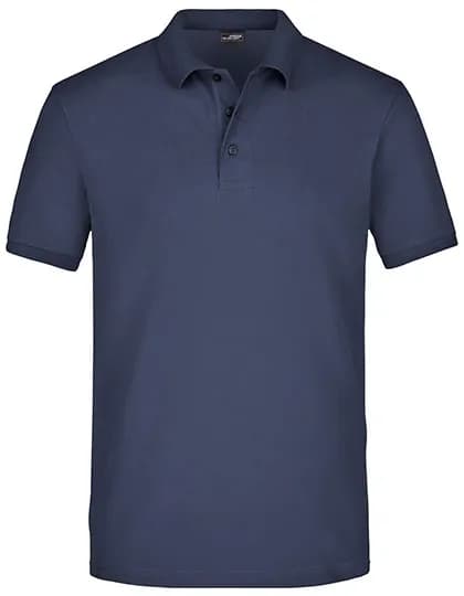 Men´s Elastic Polo Piqué - Navy