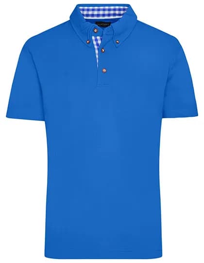 Men´s Traditional Polo - Royal/Royal/White