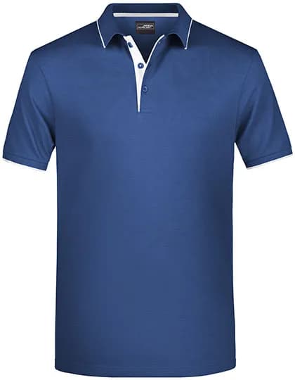 Men´s Polo Stripe - Navy/White