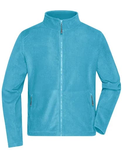 Men´s Fleece Jacket - Turquoise