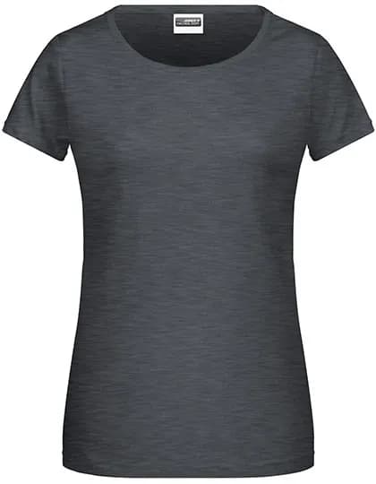 Ladies´ Basic-T - Black Heather
