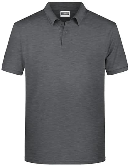 Men´s Basic Polo - Black Heather