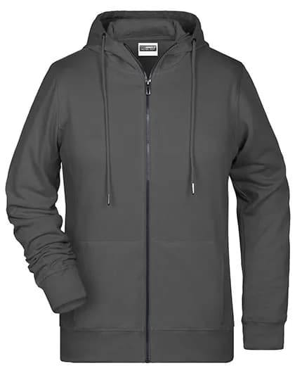 Ladies´ Zip-Hoody - Graphite (Solid)
