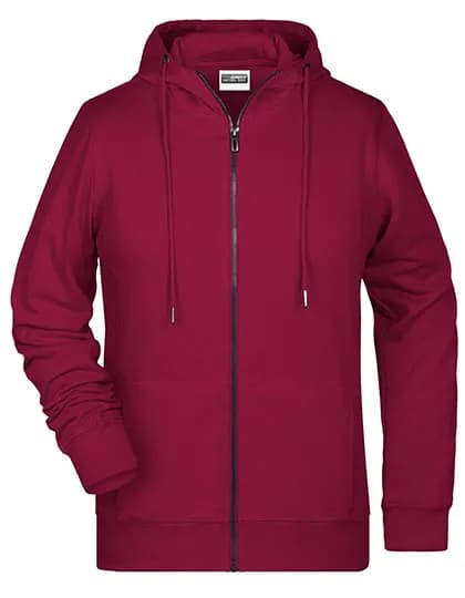 Ladies´ Zip-Hoody - Wine