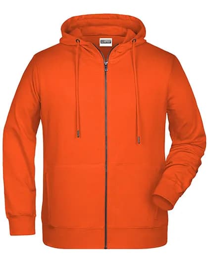 Men´s Zip-Hoody - Orange