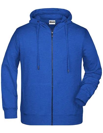Men´s Zip-Hoody - Royal Heather
