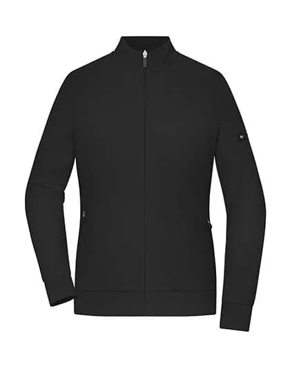 Ladies´ Zip Jacket Interlock - Black