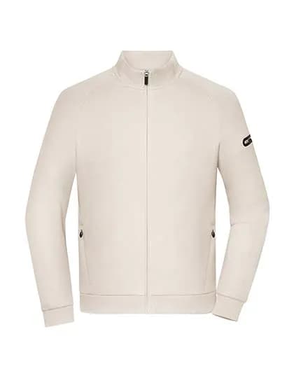 Men´s Zip Jacket Interlock - Sandstone
