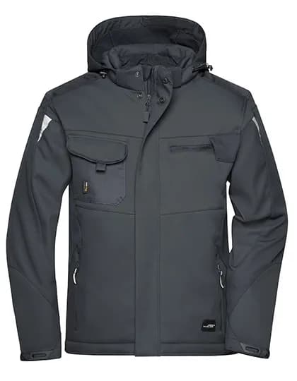 Craftsmen Softshell Jacket -STRONG- - Black/Black
