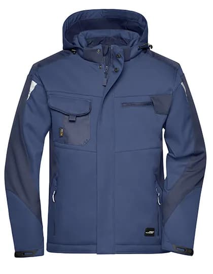 Craftsmen Softshell Jacket -STRONG- - Navy/Navy
