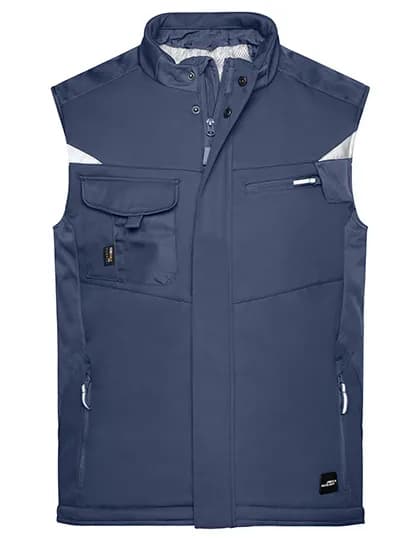 Craftsmen Softshell Vest -STRONG- - Navy/Navy