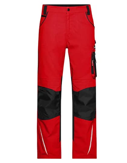 Workwear Pants -STRONG- - Red/Black
