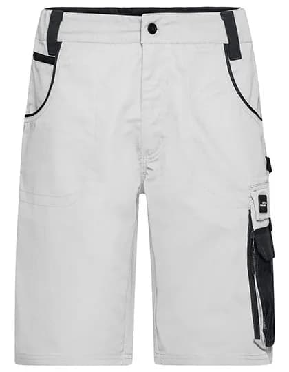 Workwear Bermudas -STRONG- - White/Carbon