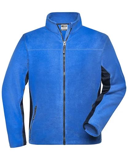 Men´s Workwear Fleece Jacket -STRONG- - Royal/Navy