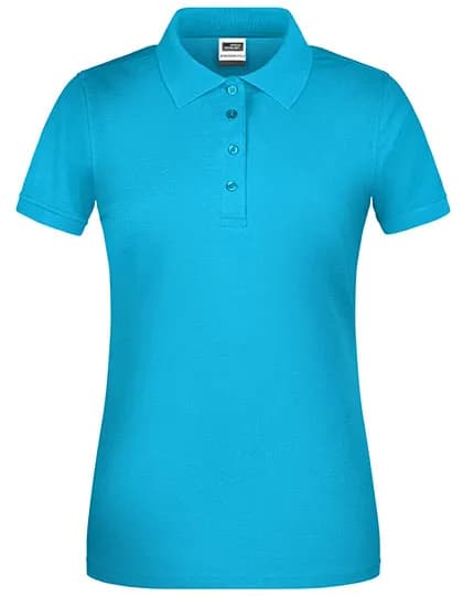 Ladies´ Bio Workwear Polo - Turquoise