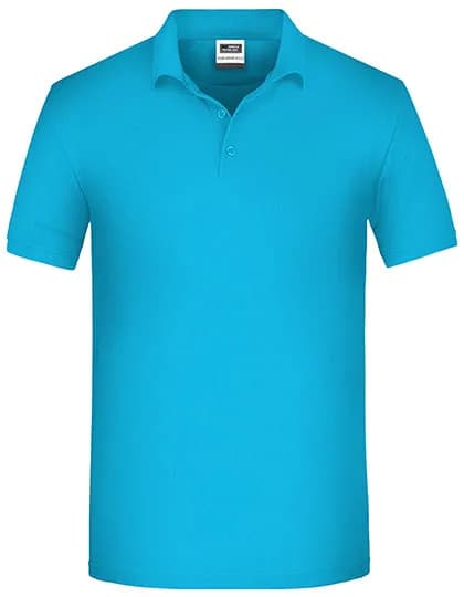 Men´s Bio Workwear Polo - Turquoise