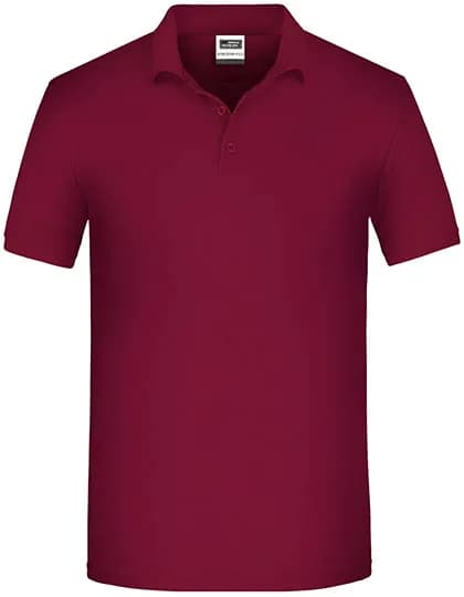 Men´s Bio Workwear Polo - Wine