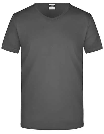 Men´s Slim Fit V-T - Graphite (Solid)