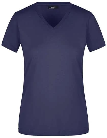 Ladies´ Slim Fit V-T - Navy