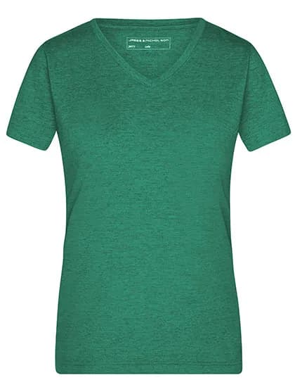 Ladies´ Heather T-Shirt - Green Melange