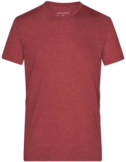 Men´s Heather T-Shirt - Wine Melange