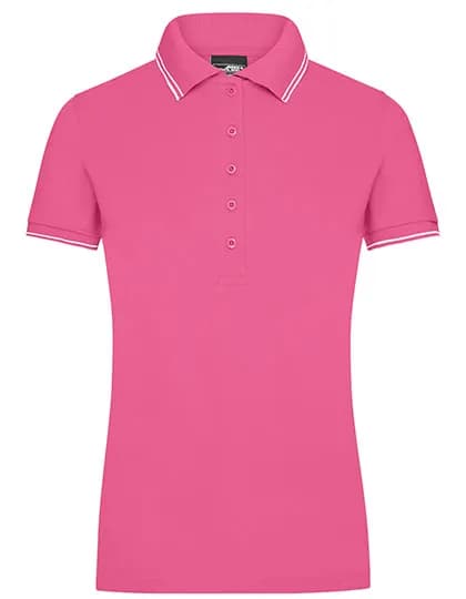 Ladies´ Polo - Pink/White