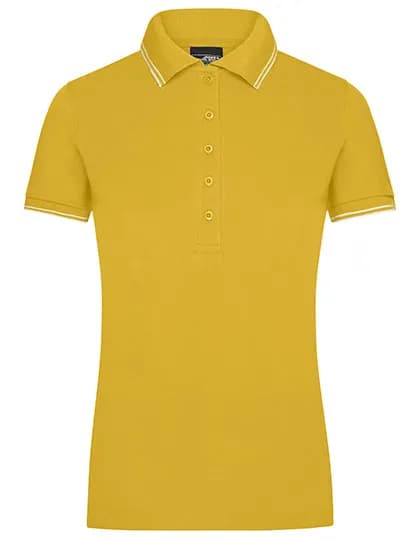 Ladies´ Polo - Sun Yellow/White