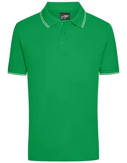 Men´s Polo - Fern Green/White