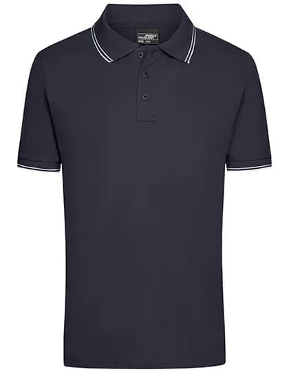 Men´s Polo - Navy/White
