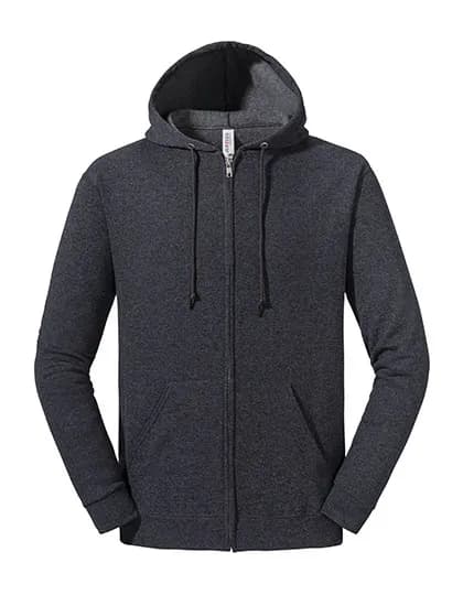 Nublend® Full-Zip Hooded Sweatshirt - Black Heather