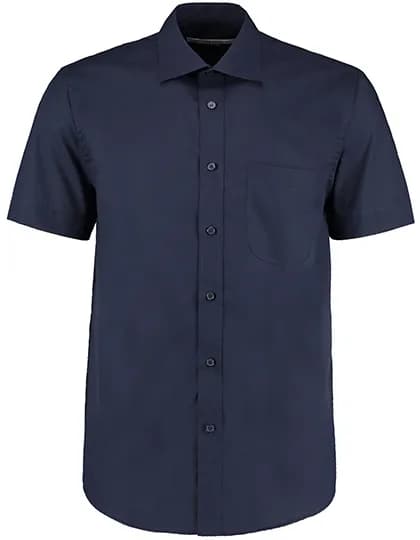 Men´s Classic Fit Business Shirt Short Sleeve - Dark Navy