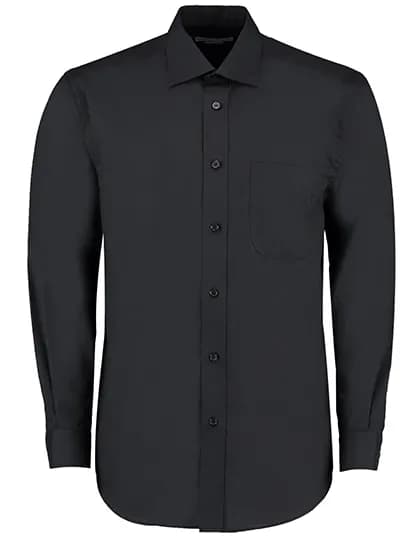 Men´s Classic Fit Business Shirt Long Sleeve - Black