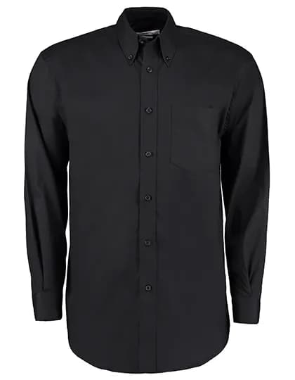 Men´s Classic Fit Premium Oxford Shirt Long Sleeve - Black
