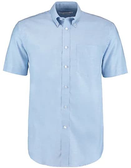 Men´s Classic Fit Workwear Oxford Shirt Short Sleeve - Light Blue