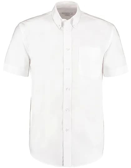 Men´s Classic Fit Workwear Oxford Shirt Short Sleeve - White