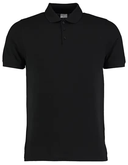 Slim Fit Heavy Weight Klassic Superwash® 60° Polo - Black
