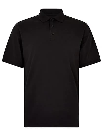 Regular Fit Superwash® 60° Jersey Polo - Black
