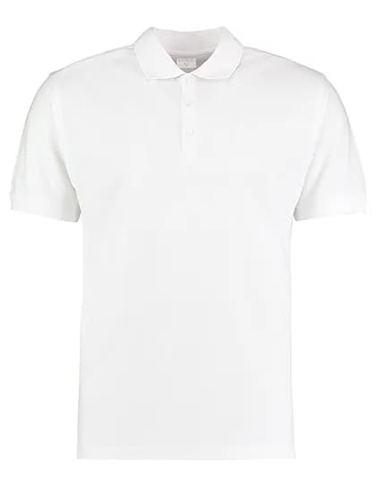 Men´s Slim Fit Klassic Superwash® 60° Polo - White