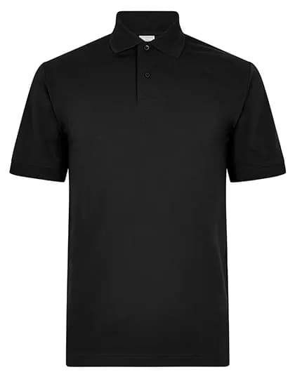 Regular Fit Recycled Superwash® 60º Polo - Black
