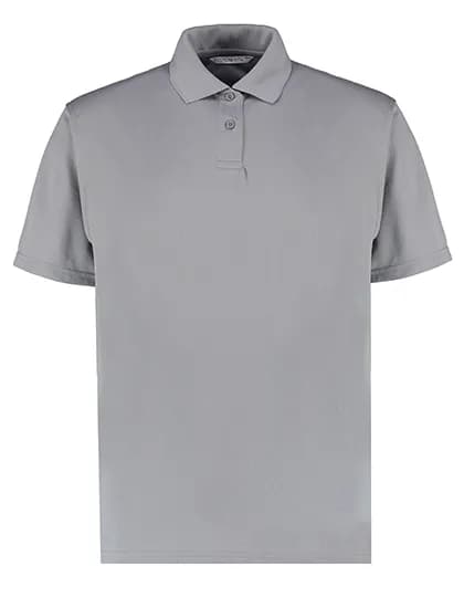 Regular Fit Superwash® 60° Pique Polo with Cooltex® Plus - Heather Grey