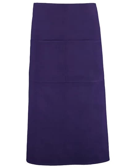 Long Superwash® 60º Bar Apron Unisex - Purple