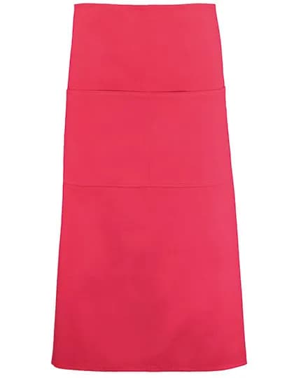 Long Superwash® 60º Bar Apron Unisex - Red