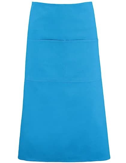 Long Superwash® 60º Bar Apron Unisex - Turquoise