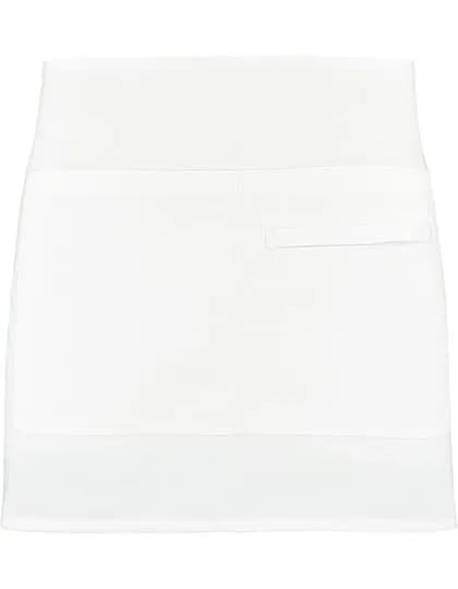 Short Superwash® 60º Bar Apron Unisex - White