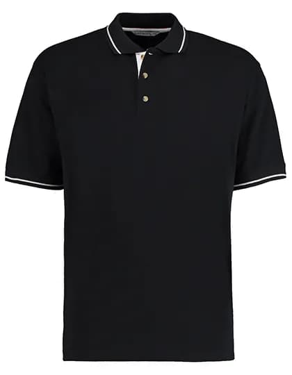 Classic Fit St. Mellion Polo - Black/White