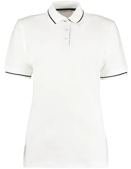 Women´s Classic Fit St. Mellion Polo - White/Navy