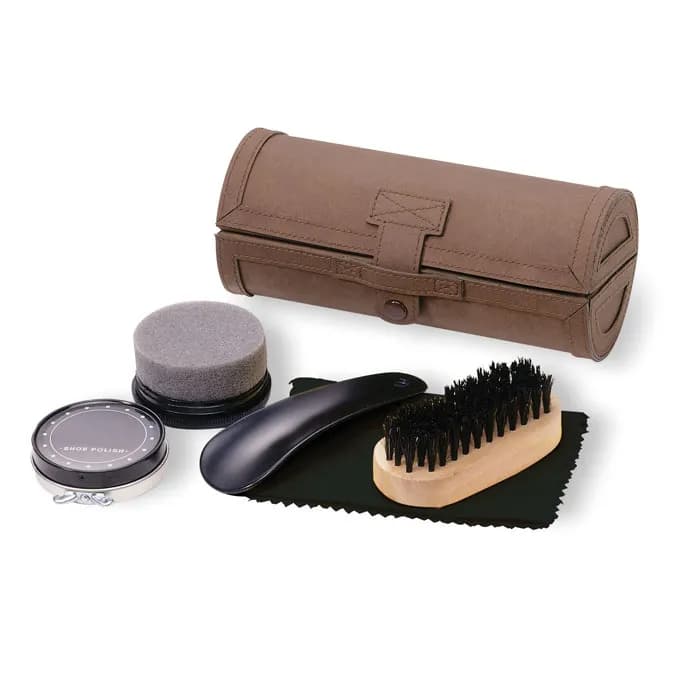 Schuhputz-Set - GENTLEMAN - Braun